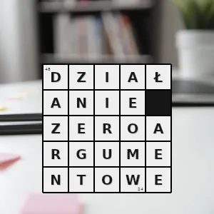 Hasło krzyżówkowe w algebrze pojęcie służące do zapisu stałej jako działania algebraicznego - działanie zeroargumentowe – rozwiązanie, synonimy, podpowiedzi i definicje krzyżówkowe